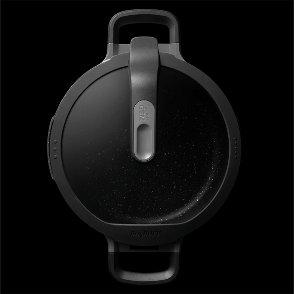 BergHOFF GEM Sauteerpan 2 Handvaten Met Deksel Stay Cool Grijs Ø24cm