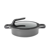 BergHOFF GEM Sauteerpan 2 Handvaten Met Deksel Stay Cool Grijs Ø26cm