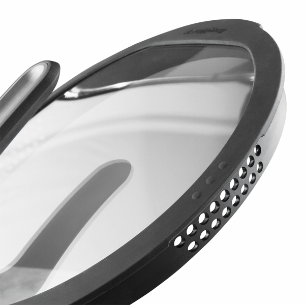 BergHOFF GEM Sauteerpan 2 Handvaten Met Deksel Stay Cool Grijs Ø28cm