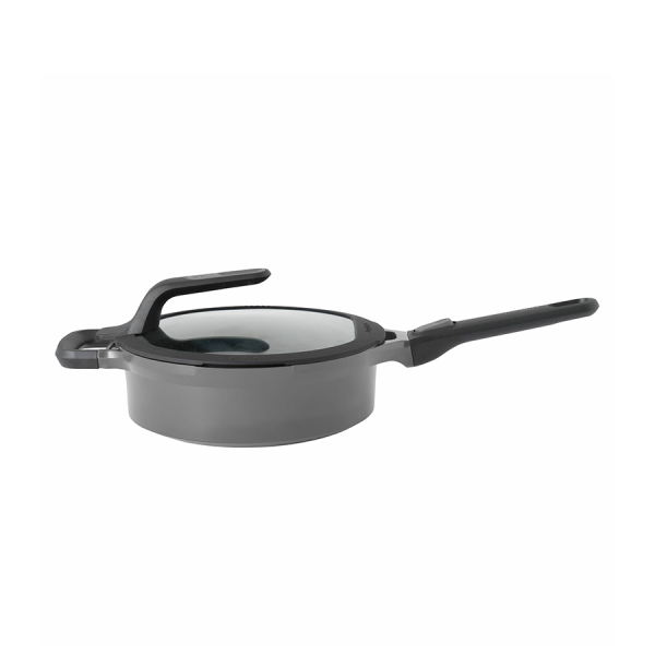 BergHOFF GEM Sauteerpan Met Deksel Stay Cool Grijs Ø24cm