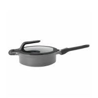 BergHOFF GEM Sauteerpan Met Deksel Stay Cool Grijs Ø24cm