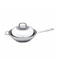 BergHOFF Collect & Cook Wokpan 2 Handvaten Met Deksel Ø28cm