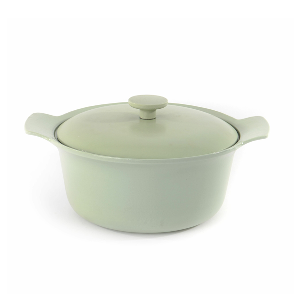 BergHOFF Ron Kookpot Met Deksel Gietijzer Groen Ø24cm
