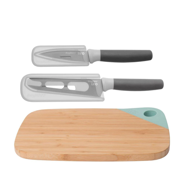 BergHOFF Leo Snijplank En Messenset 5-delig