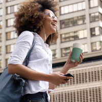 BergHOFF Leo Lite Reisbeker Porselein 0,33l