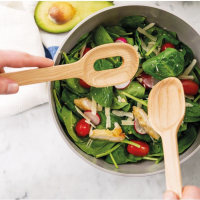 BergHOFF Leo Serveerset Bamboe 2-delig