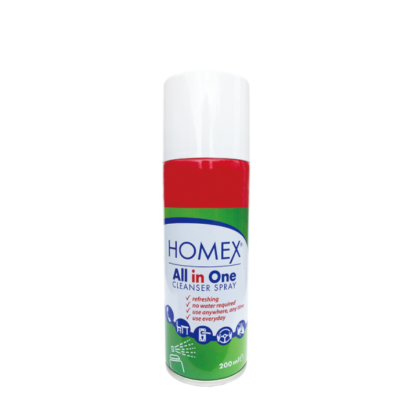 Homex All in One Cleanser Spray 200ml