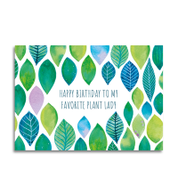 Art by Andu Wenskaart Leaves