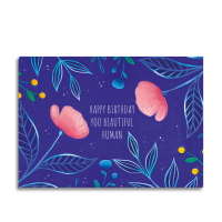 Art by Andu Wenskaart Beautiful Human