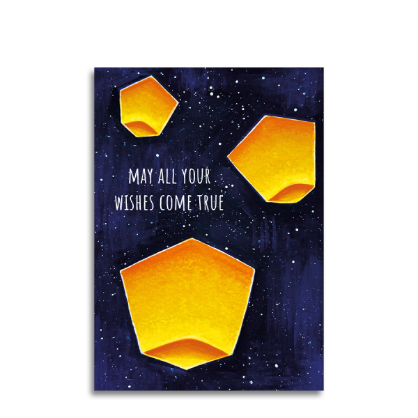 Art by Andu Wenskaart Lanterns