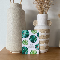 Art by Andu Wenskaart Christmas Balls