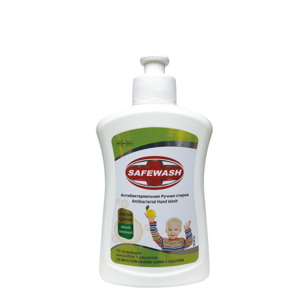 Safewash Anti-Bacteriële Handzeep Fresh Lemon Kids 220ml
