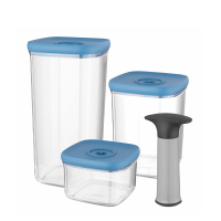 BergHOFF Leo Vacuümvoorraaddozenset 4-delig