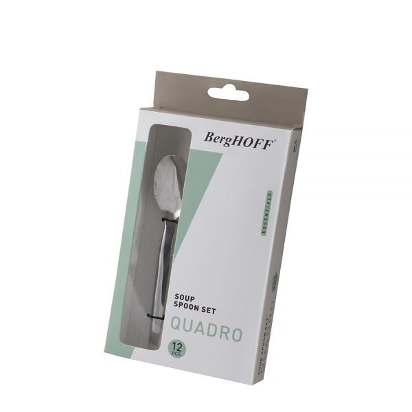 BergHOFF Essentials Soeplepel Quadro 12 stuks