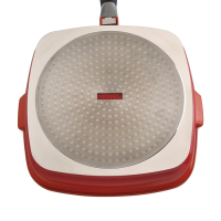 BergHOFF Virgo Grillpan Afneembaar Handvat 28cm