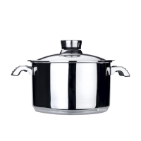 BergHOFF Orion Kookpot Met Glazen Deksel Ø24cm 6,8l
