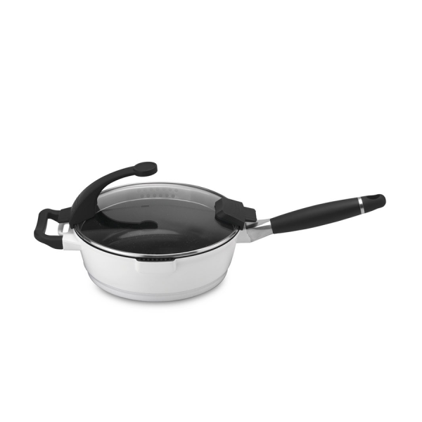 BergHOFF Sauteerpan de la Vierge avec blanc à l'équerre Ø28cm