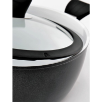 BergHOFF Eclipse Kookpot Met Deksel Zwart Keramisch Ø20cm