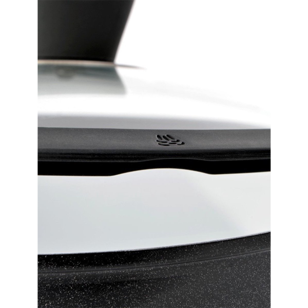 BergHOFF Eclipse Kookpot Met Deksel Zwart Keramisch Ø20cm