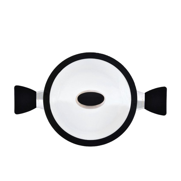 BergHOFF Eclipse Kookpot Met Deksel Zwart Keramisch Ø20cm