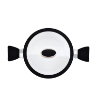 BergHOFF Eclipse Kookpot Met Deksel Zwart Keramisch Ø20cm