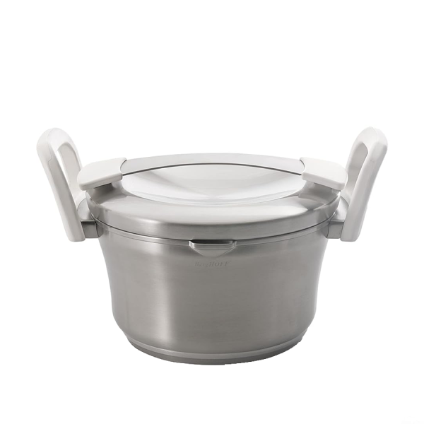 BergHOFF Auriga Kookpot Met Deksel Wit Ø18cm
