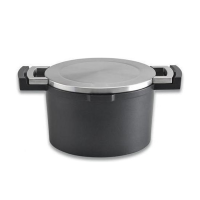 BergHOFF Neo Kookpot Met Deksel Keramisch Zwart Ø20cm