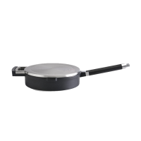 Berghoff Neo Sauteerpan Met Deksel Afneembaar Handvat Keramisch Zwart Ø24cm