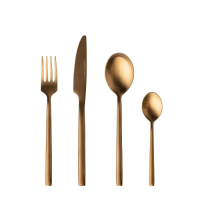 BergHOFF GEM Bestekset Verguld 4-delig