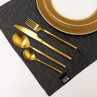 BergHOFF GEM Bestekset Verguld 4-delig