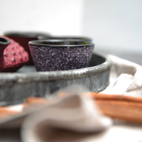 BergHOFF Studio Theemok Gietijzer Paars 100ml 2 stuks