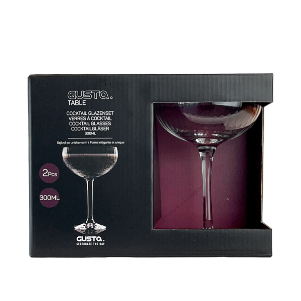 Gusta Cocktail Glazenset 300ml