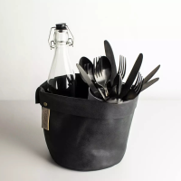 Gusta Opbergzak Zwart Ø18x18cm