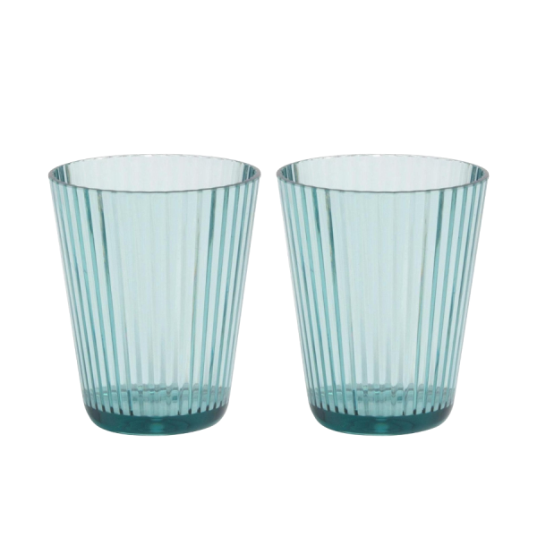 Gusta Beker Blauw 300ml 2 stuks