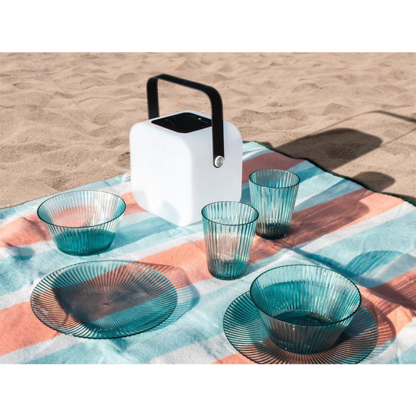 Gusta Beker Blauw 300ml 2 stuks