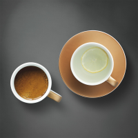 BergHOFF GEM Koffie-/Theeset Wit/Goud 3-delig