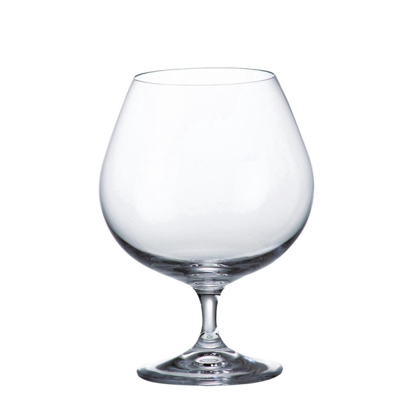 Crystal Bohemia Cognacglas Colibri 690ml 6 stuks