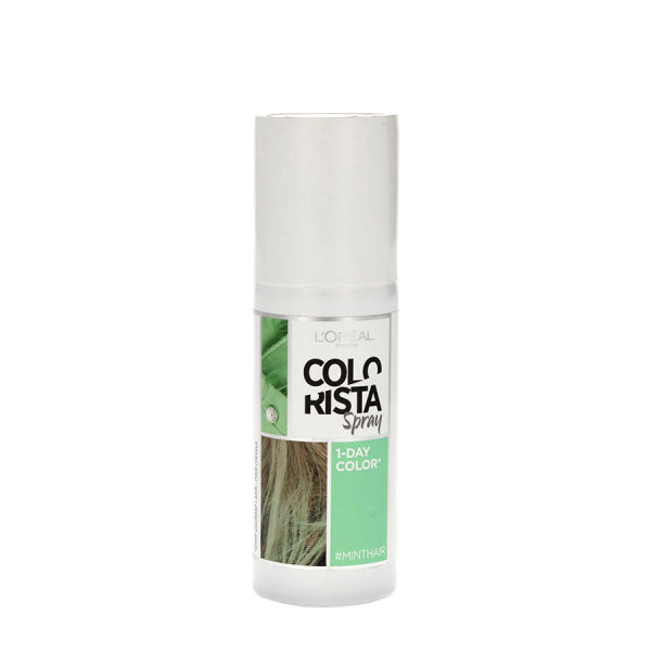 L'Oréal Haarfarbe Colorista Spray 1-Tages-Farbminze 75ml