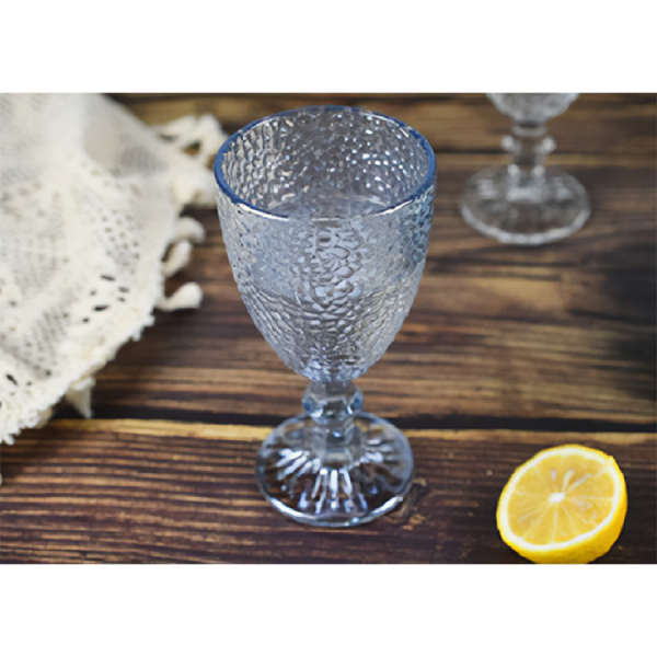 Cark Wijnglas Cobblestone Blauw 340ml 6 stuks