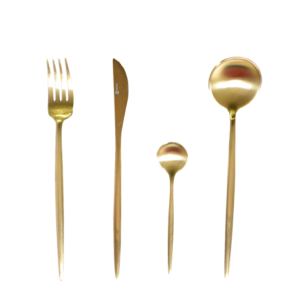 Gemeo Bestekset Serwa Goud Mat 16-delig