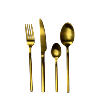 Gemeo Bestekset Rakin Goud Mat 16-delig