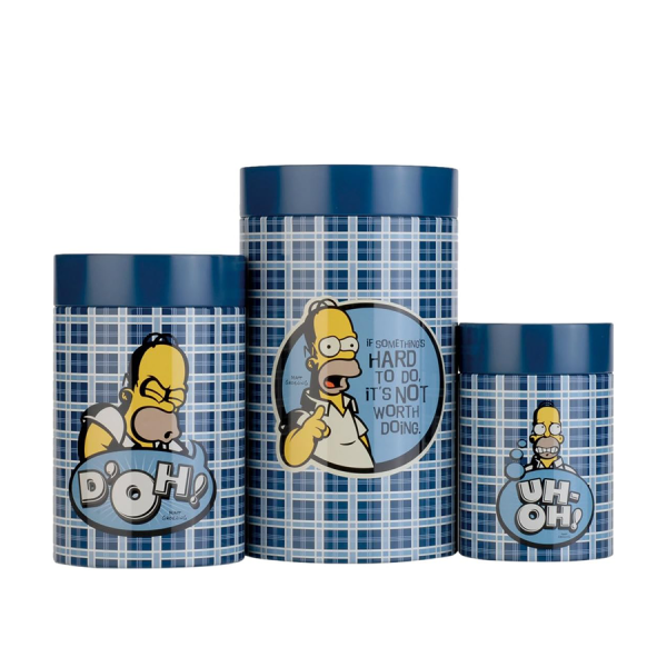 BergHOFF The Simpsons Blikkenset Homer 6-delig