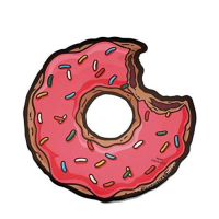 BergHOFF The Simpsons Placemat Donut 4 stuks