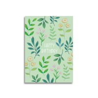 Art by Andu Wenskaart HBD Green