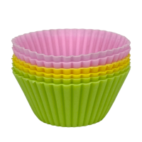 Gusta Cupcakevorm Siliconen 6 stuks