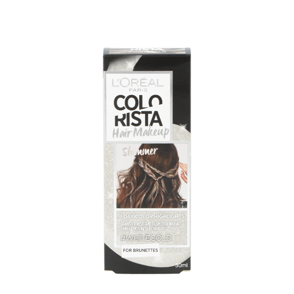 L'Oréal Haar Makeup Colorista 1-Day White Gold 30ml