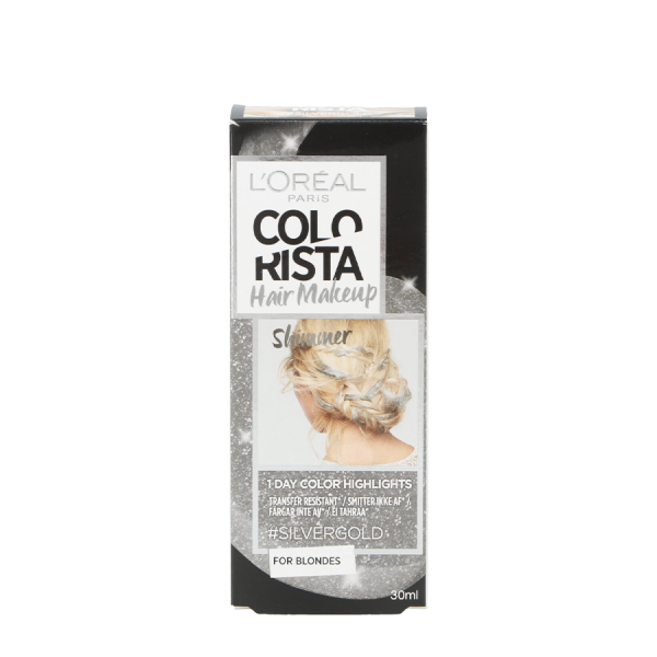 L'Oréal Haar Makeup Colorista 1-Day Silver Gold 30ml