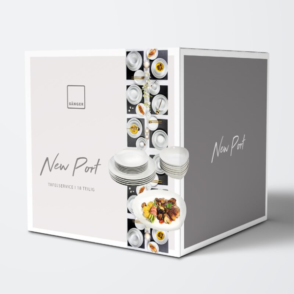 Sänger Serviesset New Port 18-delig