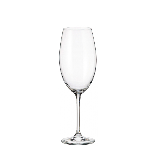 Crystal Bohemia Rode Wijnglas Fulica 630ml 6 stuks