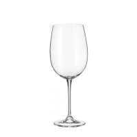 Crystal Bohemia Rode Wijnglas Fulica 640ml 6 stuks